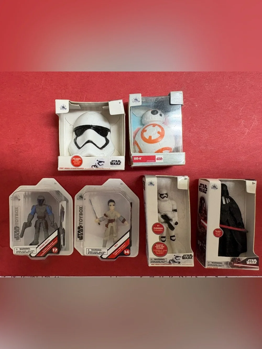 STAR WARS Zuru Disney Mini Brands lot of 6